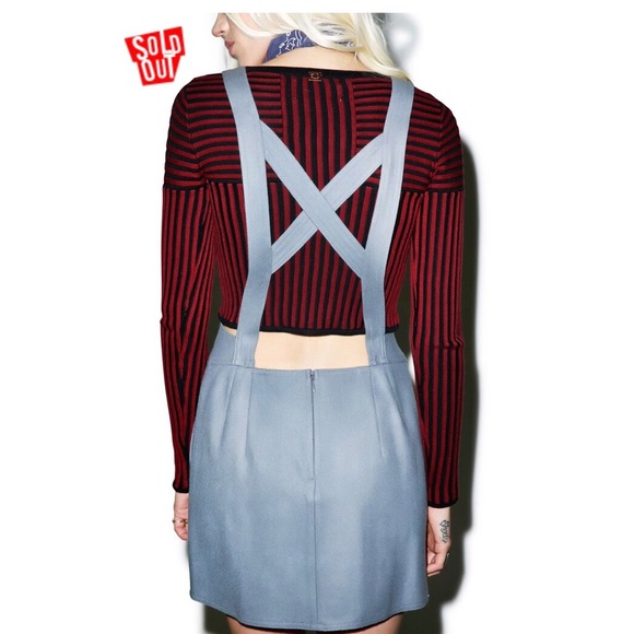 FOR LOVE & LEMONS ELLA OVERALL MINI DRESS - Picture 3 of 8